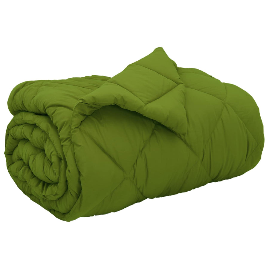 Winter Dekbed Groen 200 x 135 cm Microfiber