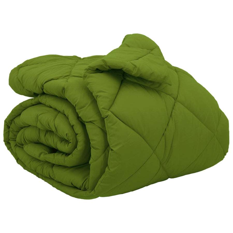 Winter Dekbed Groen 200 x 200 cm Microfiber
