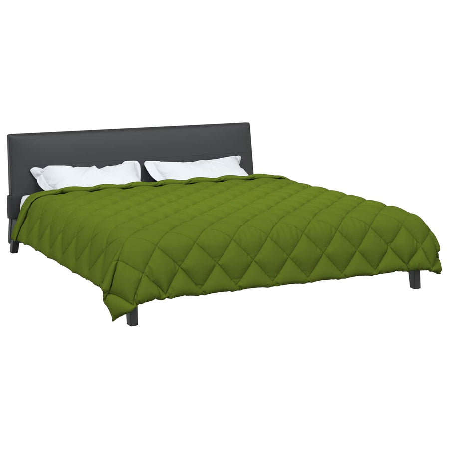 Winter Dekbed Groen 200 x 200 cm Microfiber