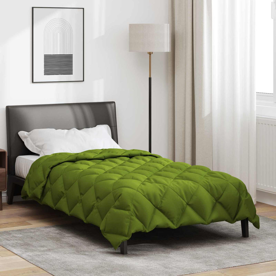 Winter Dekbed Groen 220 x 155 cm Microfiber