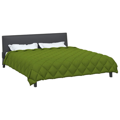 Winter Dekbed Groen 220 x 200 cm Microfiber
