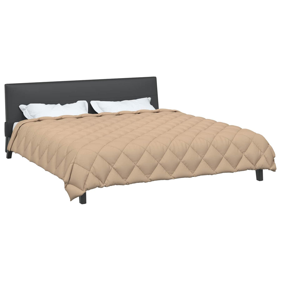 Winter Dekbed Taupe 220 x 200 cm Microfiber