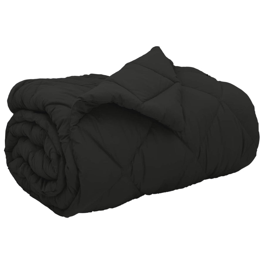 Winter Dekbed Zwart 200 x 140 cm Microfiber