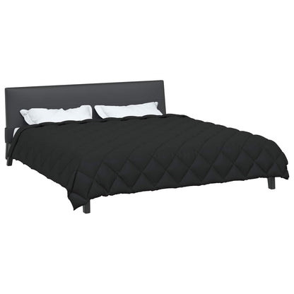 Winter Dekbed Zwart 200 x 200 cm Microfiber