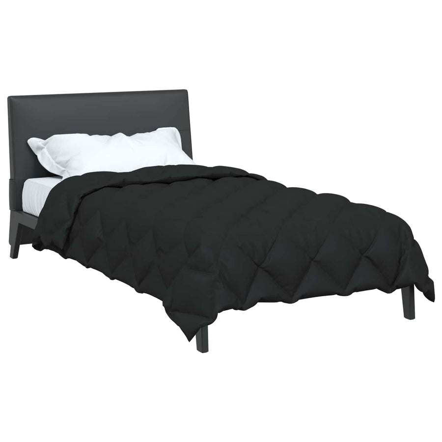Winter Dekbed Zwart 220 x 135 cm Microfiber