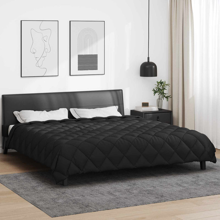 Winter Dekbed Zwart 220 x 240 cm Microfiber