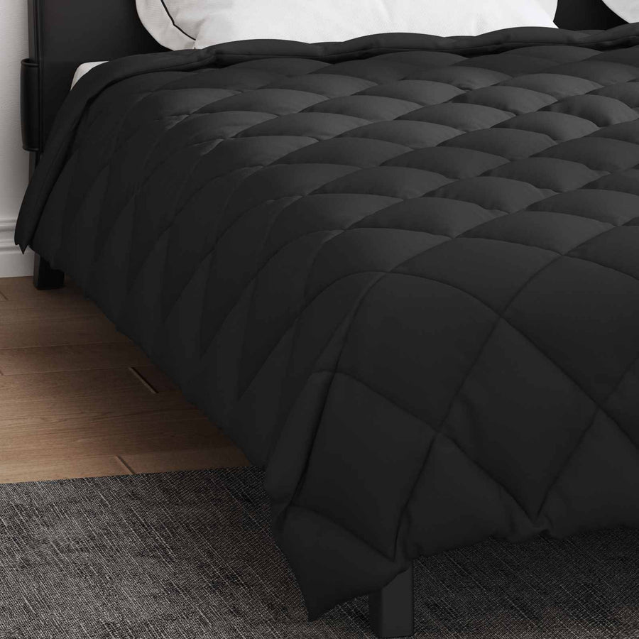 Winter Dekbed Zwart 220 x 260 cm Microfiber