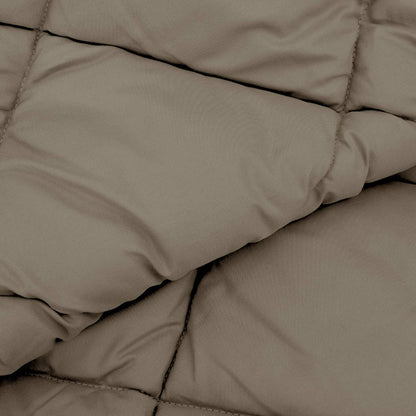 Winter Dekbed Lichtgrijs 200 x 140 cm Microfiber