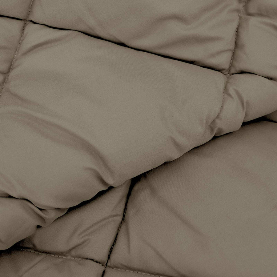 Winter Dekbed Lichtgrijs 200 x 155 cm Microfiber