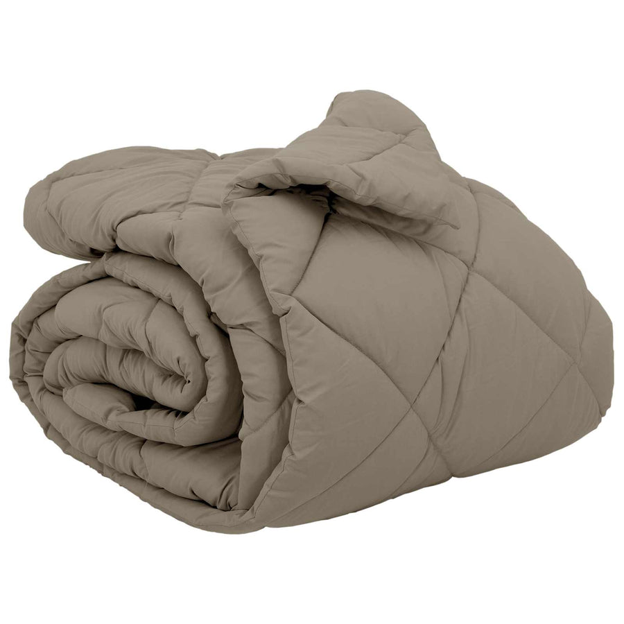 Winter Dekbed Lichtgrijs 240 x 200 cm Microfiber