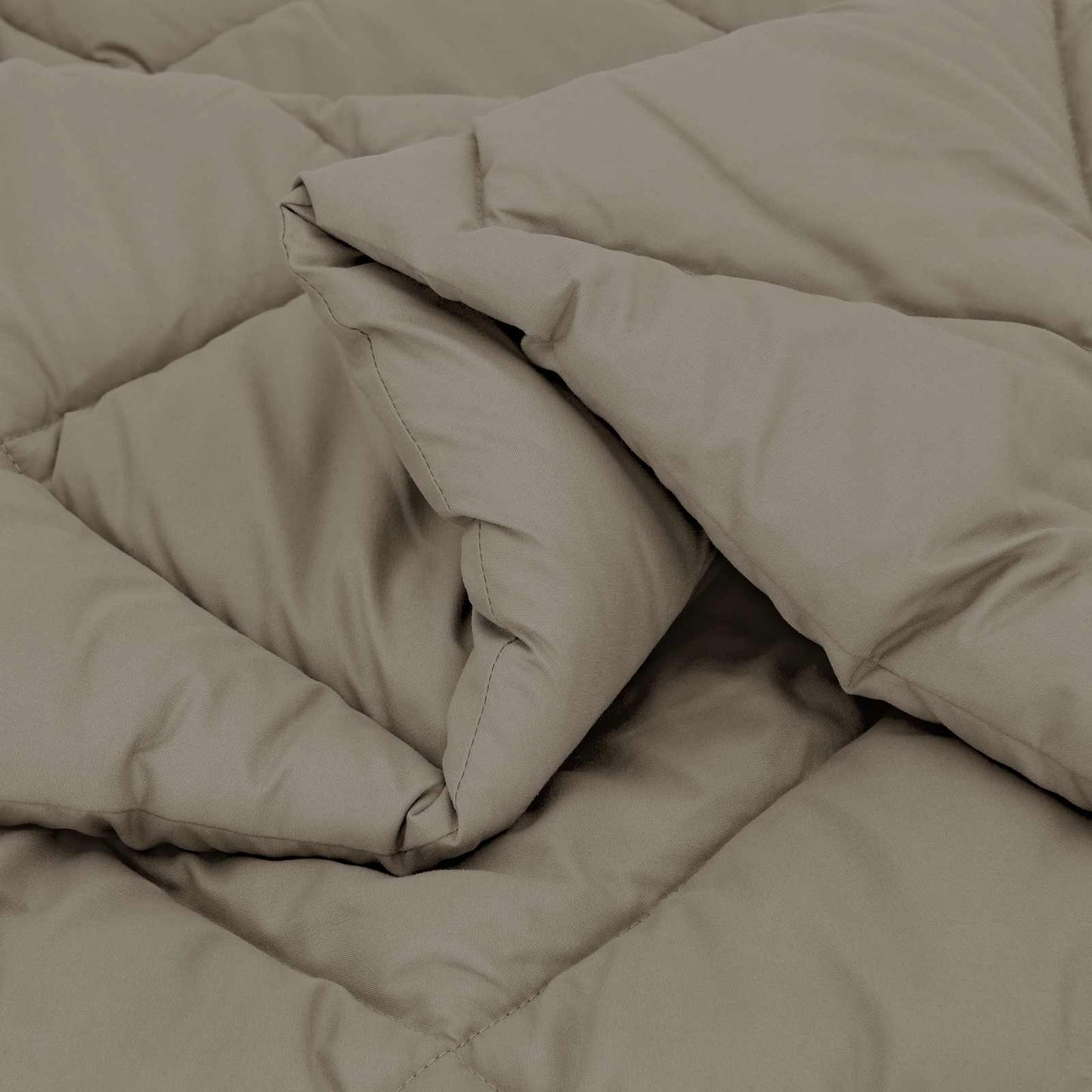 Winter Dekbed Lichtgrijs 220 x 200 cm Microfiber