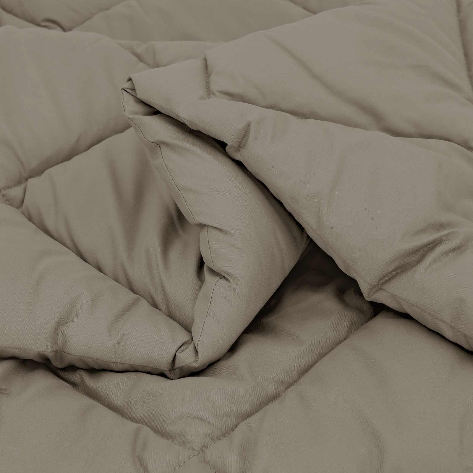 Winter Dekbed Lichtgrijs 220 x 200 cm Microfiber