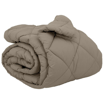 Winter Dekbed Lichtgrijs 220 x 200 cm Microfiber