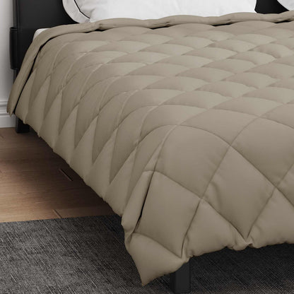 Winter Dekbed Lichtgrijs 220 x 260 cm Microfiber