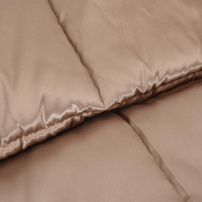 Zomer Dekbed Goud 240 x 200 cm Satijn en Microfiber