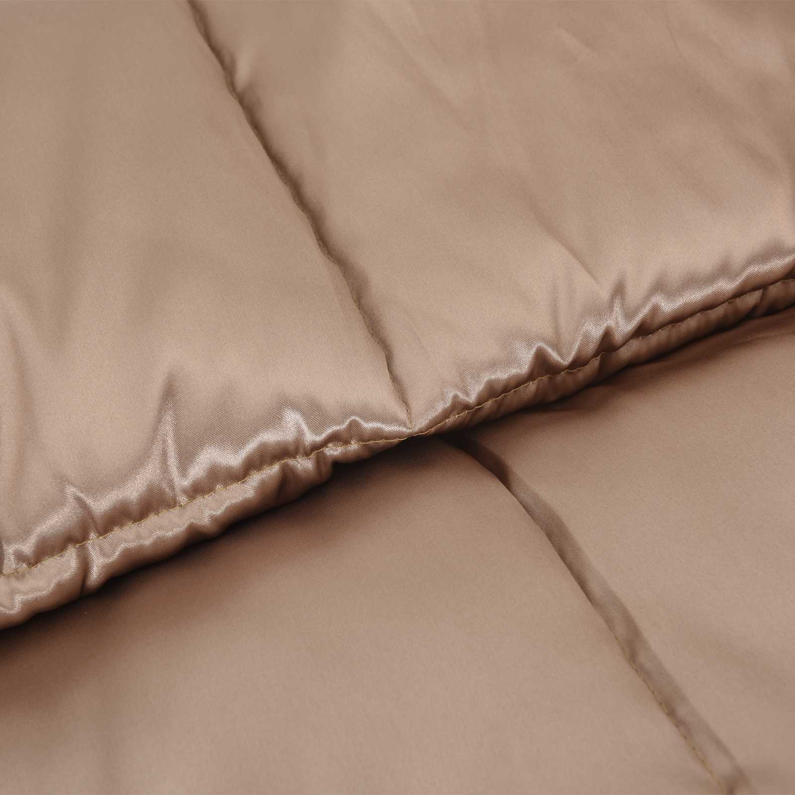 Zomer Dekbed Goud 220 x 140 cm Satijn en Microfiber