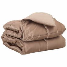 Vol jaar dekbed Goud 220 x 135 cm Satijn en Microfiber