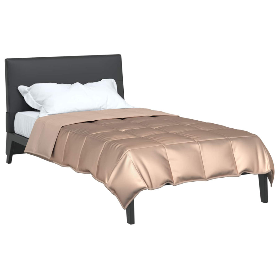Vol jaar dekbed Goud 220 x 155 cm Satijn en Microfiber