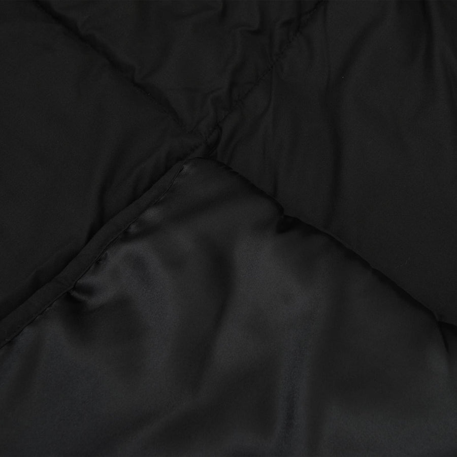 Vol jaar dekbed Zwart 240 x 200 cm Satijn en Microfiber