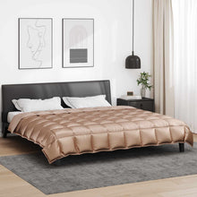 Winter Dekbed Goud 240 x 200 cm Satijn en Microfiber