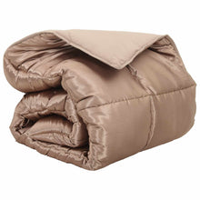 Winter Dekbed Goud 220 x 240 cm Satijn en Microfiber
