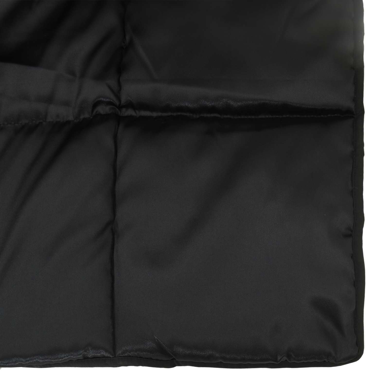 Winter Dekbed Zwart 200 x 200 cm Satijn en Microfiber