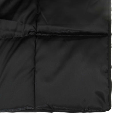 Winter Dekbed Zwart 220 x 240 cm Satijn en Microfiber