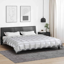 Winter Dekbed Zilver 220 x 240 cm Satijn en Microfiber