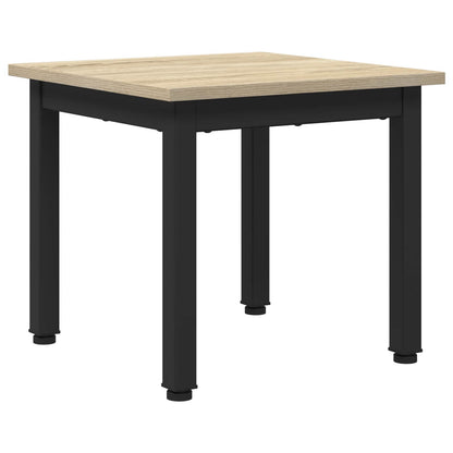 Salontafel Sonoma 40 x 40 x 36 cm Bewerkt hout