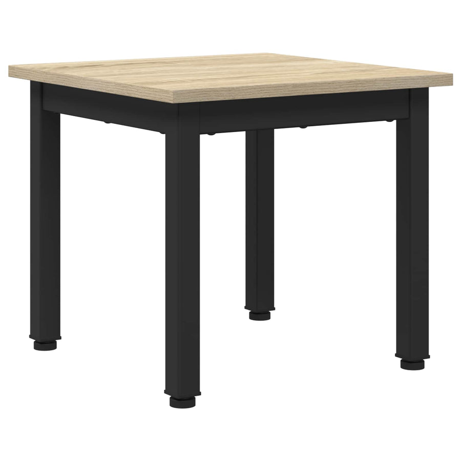 Salontafel Sonoma 40 x 40 x 36 cm Bewerkt hout