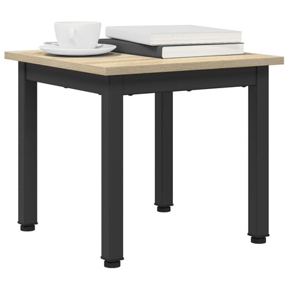 Salontafel Sonoma 40 x 40 x 36 cm Bewerkt hout