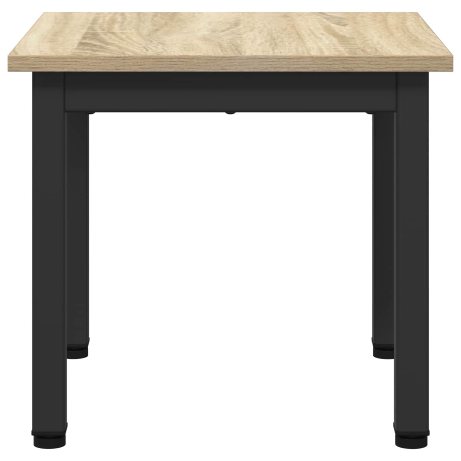 Salontafel Sonoma 40 x 40 x 36 cm Bewerkt hout