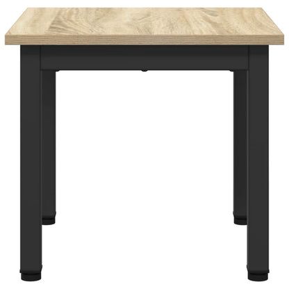 Salontafel Sonoma 40 x 40 x 36 cm Bewerkt hout