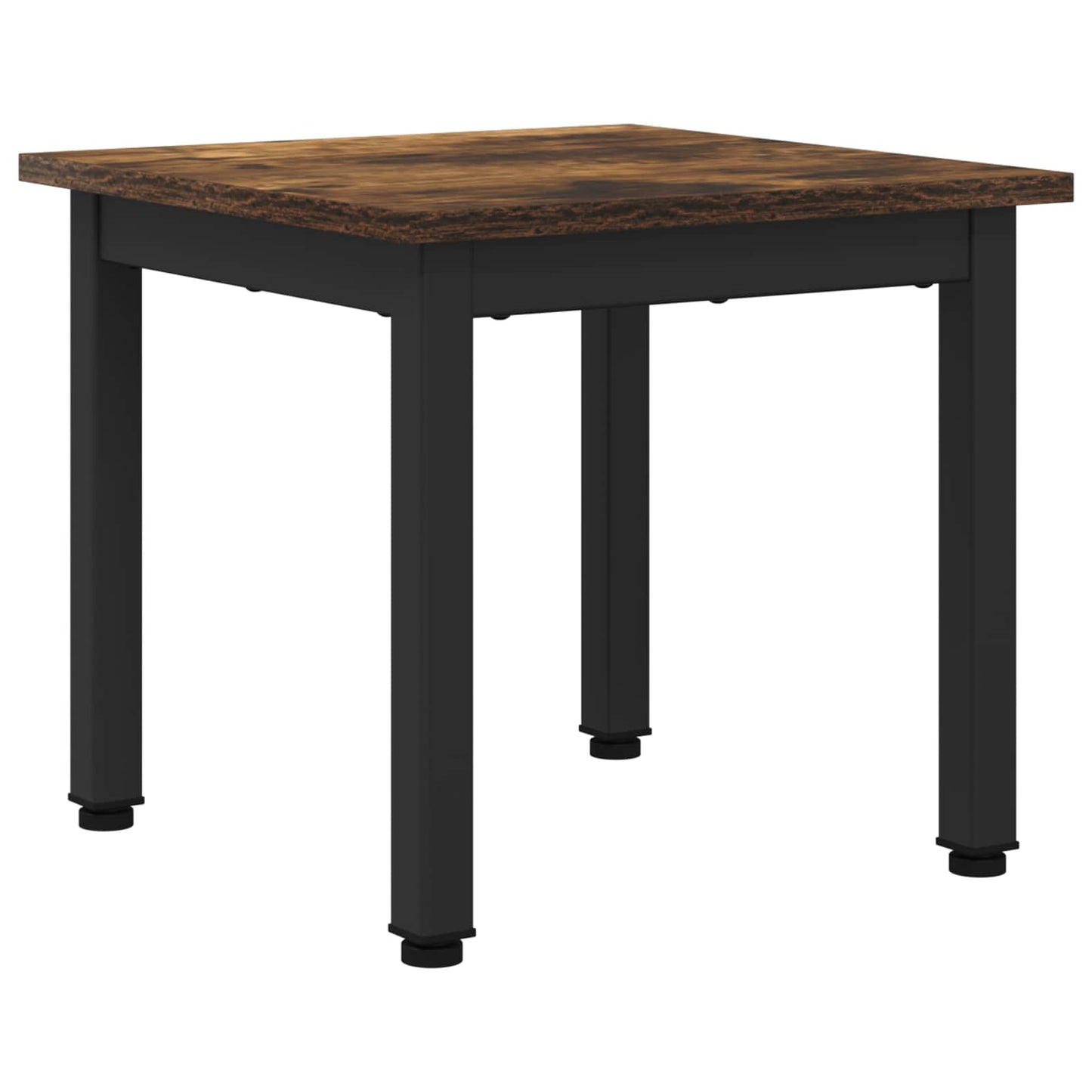 Salontafel Rook Eik 40 x 40 x 36 cm Bewerkt hout