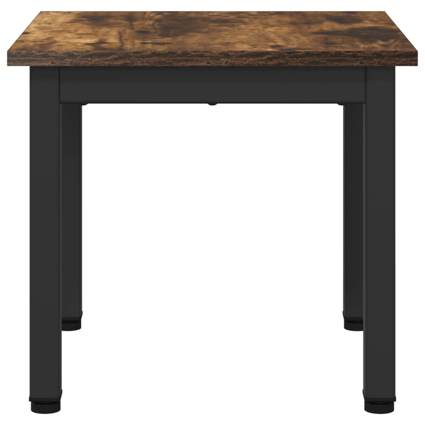 Salontafel Rook Eik 40 x 40 x 36 cm Bewerkt hout