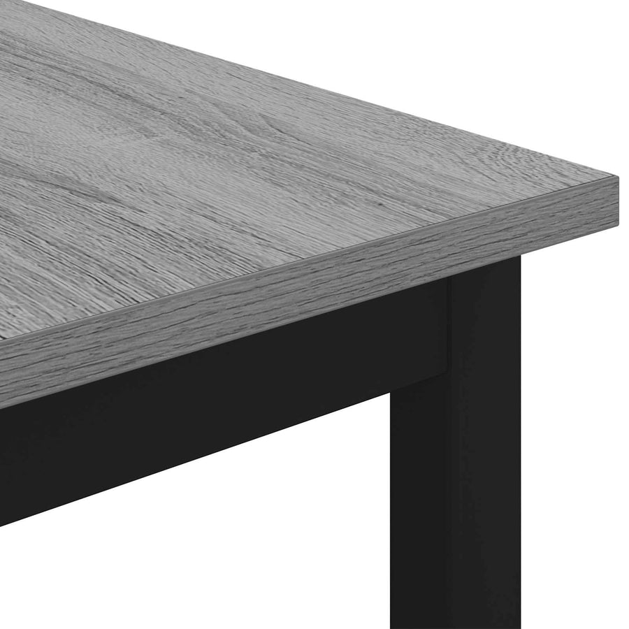 Salontafel Grijs Sonoma 40 x 40 x 36 cm Bewerkt hout