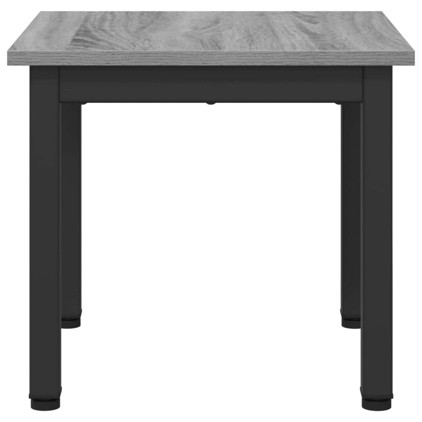 Salontafel Grijs Sonoma 40 x 40 x 36 cm Bewerkt hout