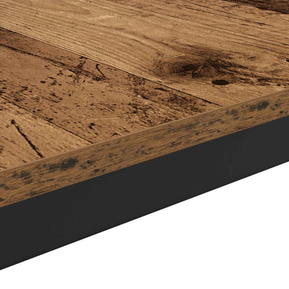 Salontafel Oudhout 40 x 40 x 36 cm Bewerkt hout
