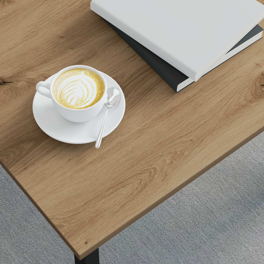 Salontafel Ambachtelijk eiken 40 x 40 x 36 cm Bewerkt hout