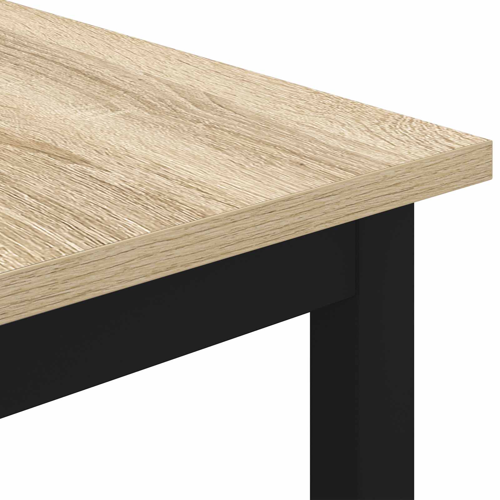 Salontafel Sonoma 50 x 50 x 36 cm Bewerkt hout
