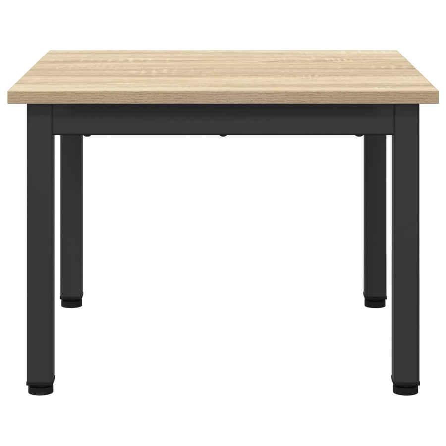 Salontafel Sonoma 50 x 50 x 36 cm Bewerkt hout