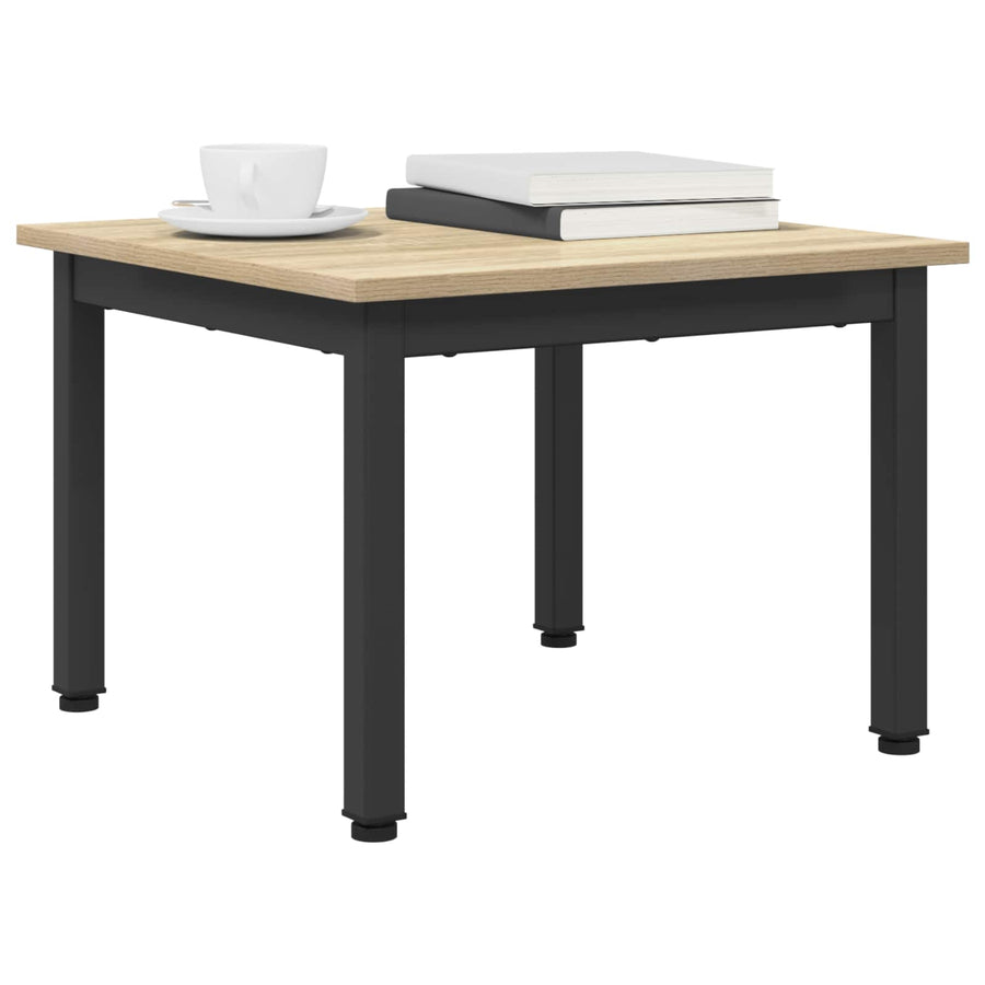Salontafel Sonoma 50 x 50 x 36 cm Bewerkt hout