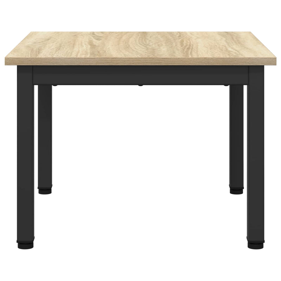 Salontafel Sonoma 50 x 50 x 36 cm Bewerkt hout