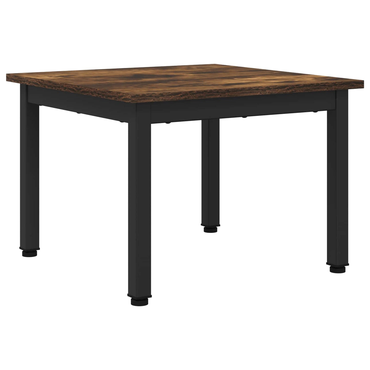 Salontafel Rook Eik 50 x 50 x 36 cm Bewerkt hout