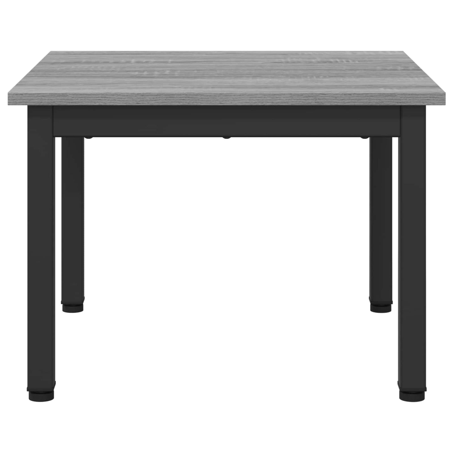 Salontafel Grijs Sonoma 50 x 50 x 36 cm Bewerkt hout