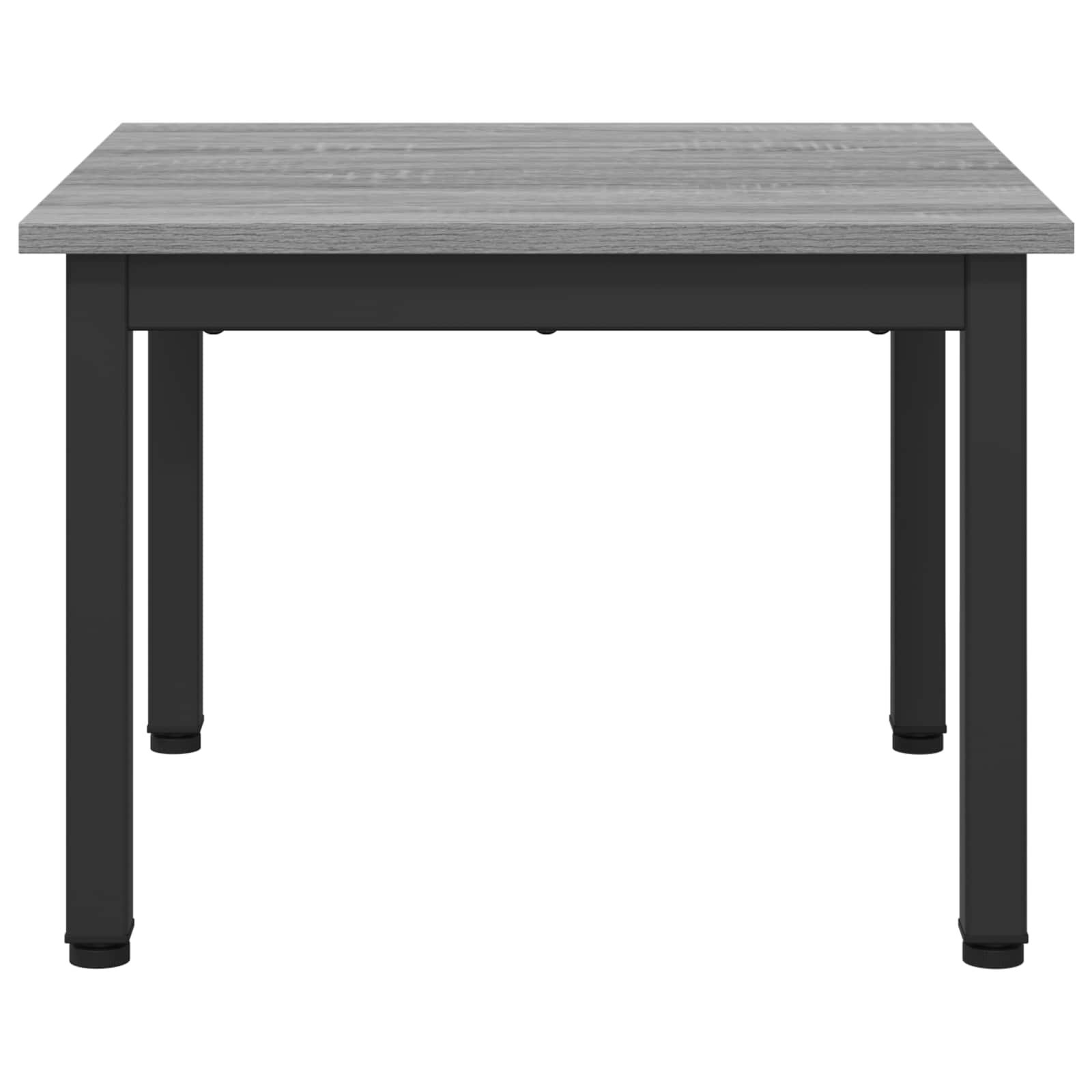 Salontafel Grijs Sonoma 50 x 50 x 36 cm Bewerkt hout