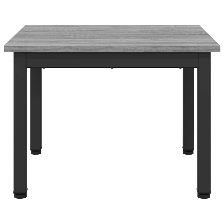 Salontafel Grijs Sonoma 50 x 50 x 36 cm Bewerkt hout