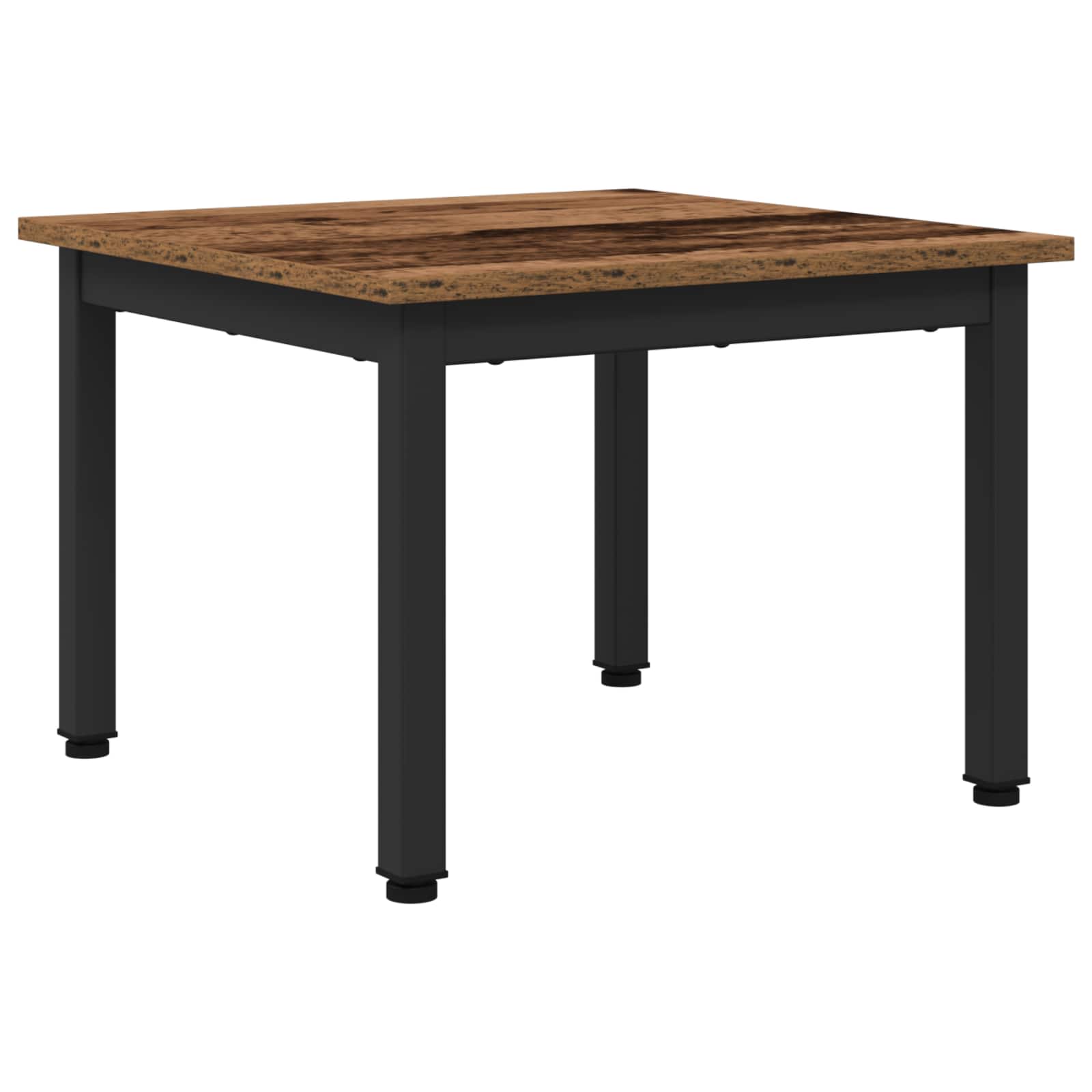 Salontafel Oudhout 50 x 50 x 36 cm Bewerkt hout