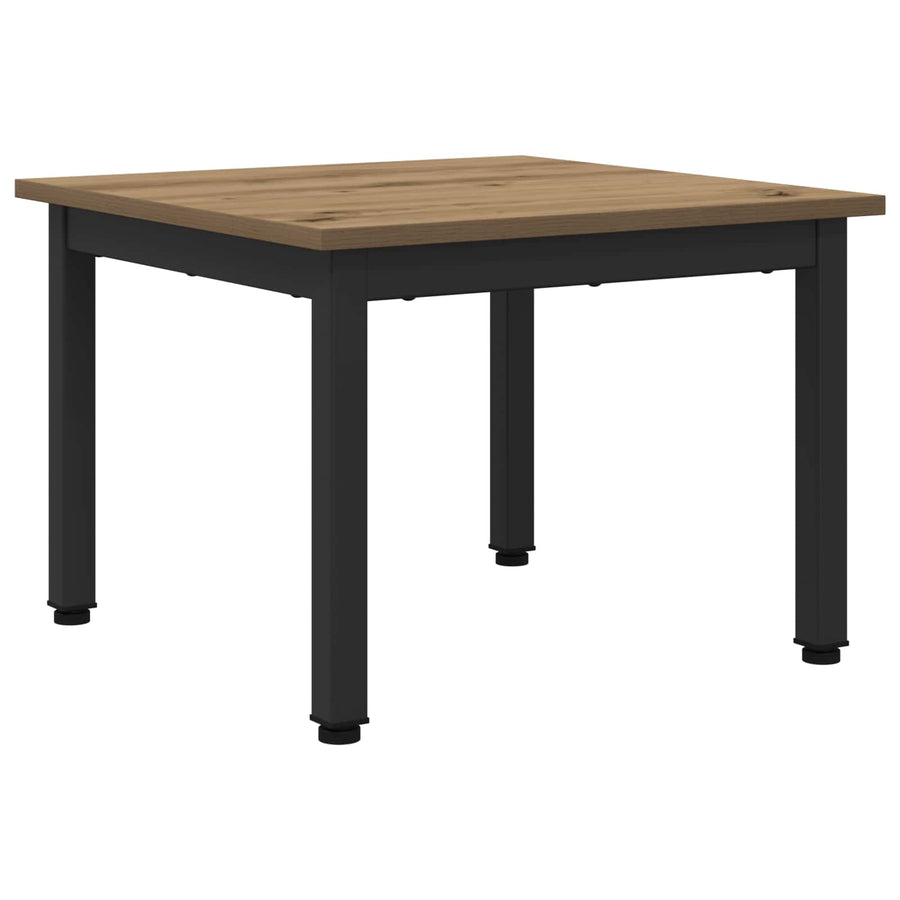 Salontafel Ambachtelijk eiken 50 x 50 x 36 cm Bewerkt hout