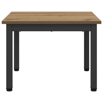 Salontafel Ambachtelijk eiken 50 x 50 x 36 cm Bewerkt hout